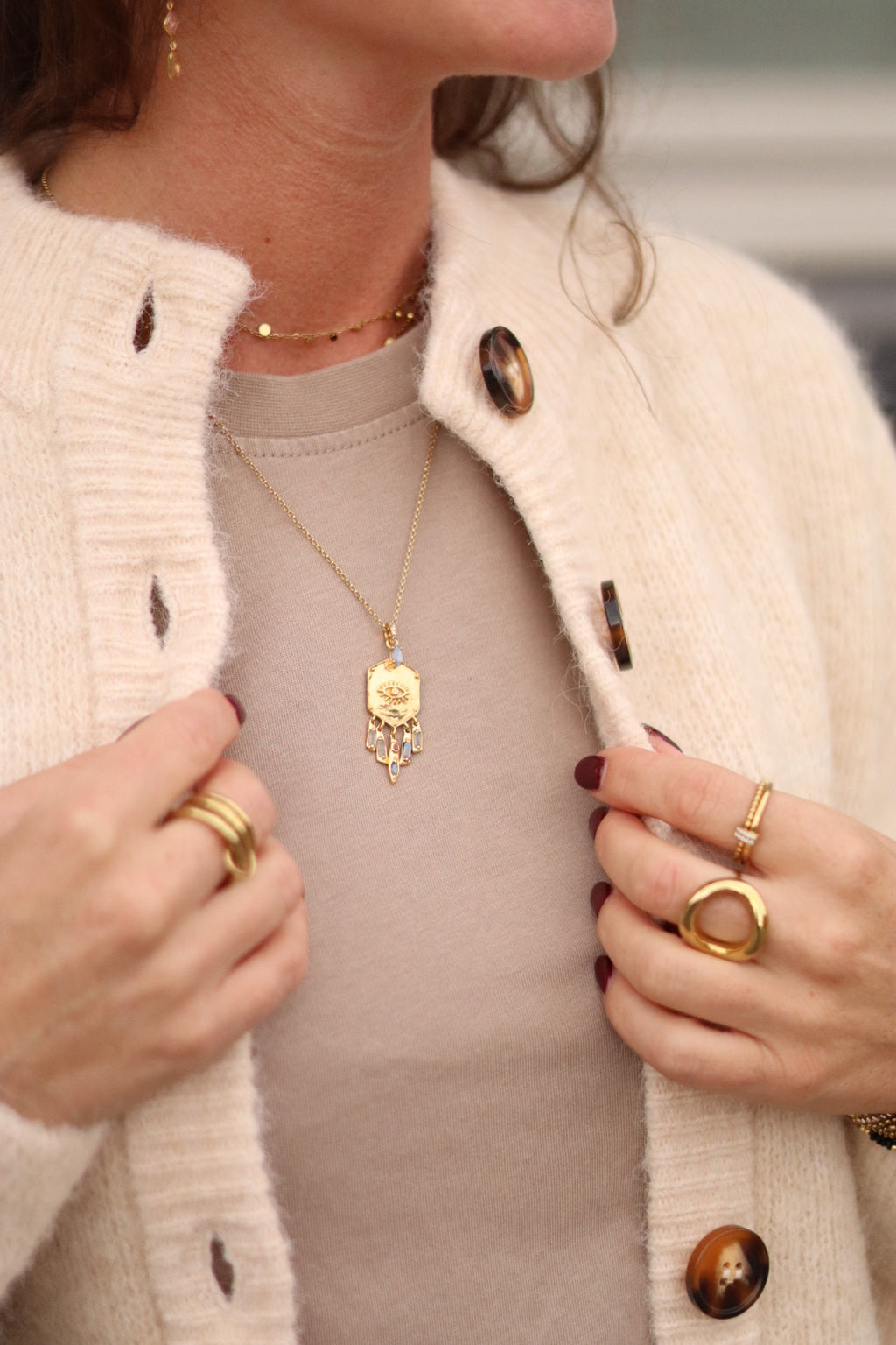 Cardigan MARLIN beige