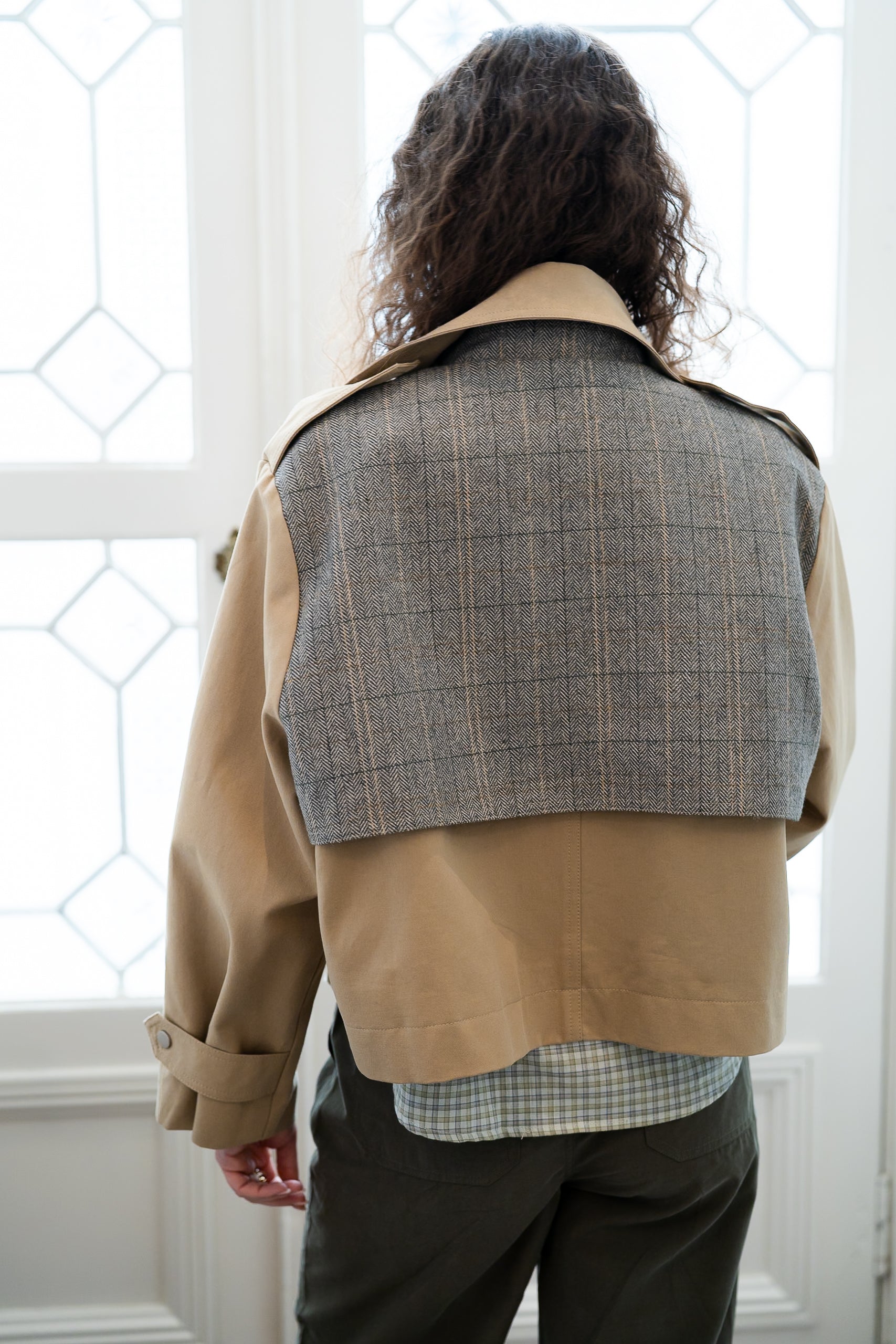 Veste KRIS bi matière