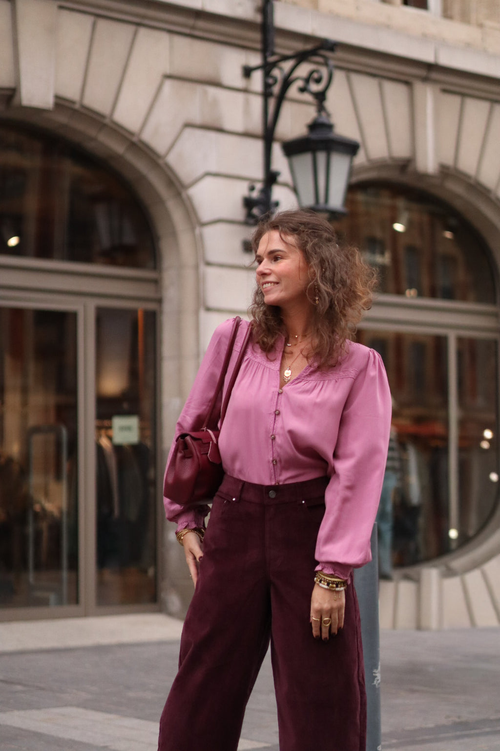 Blouse BOWEN rose