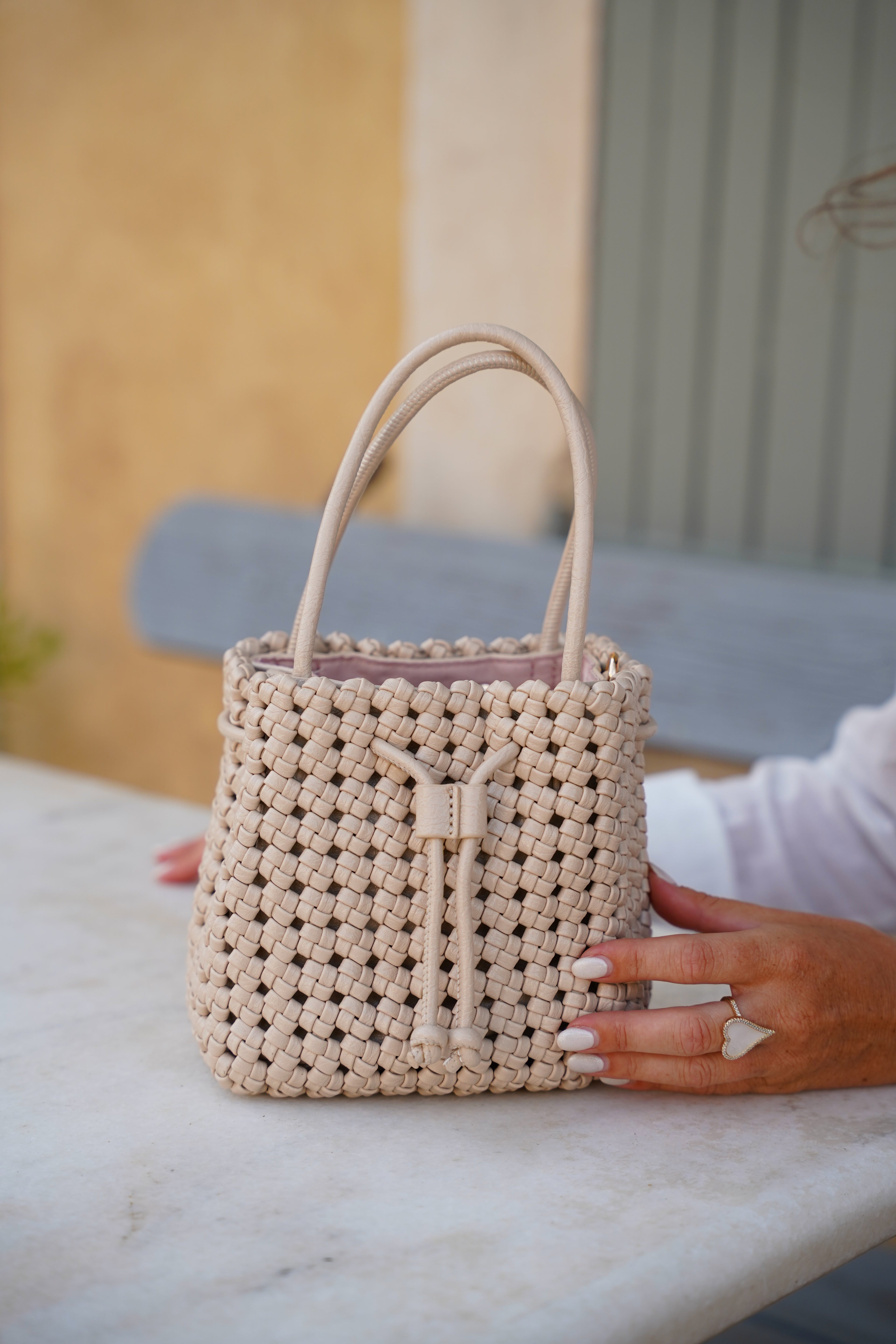 Sac TRÉSORS greige