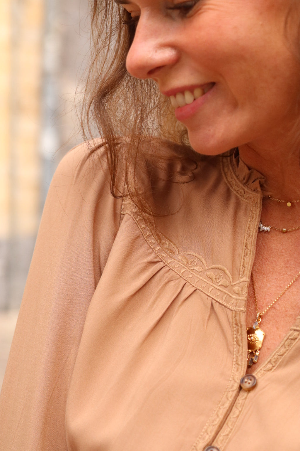 Blouse BOWEN beige