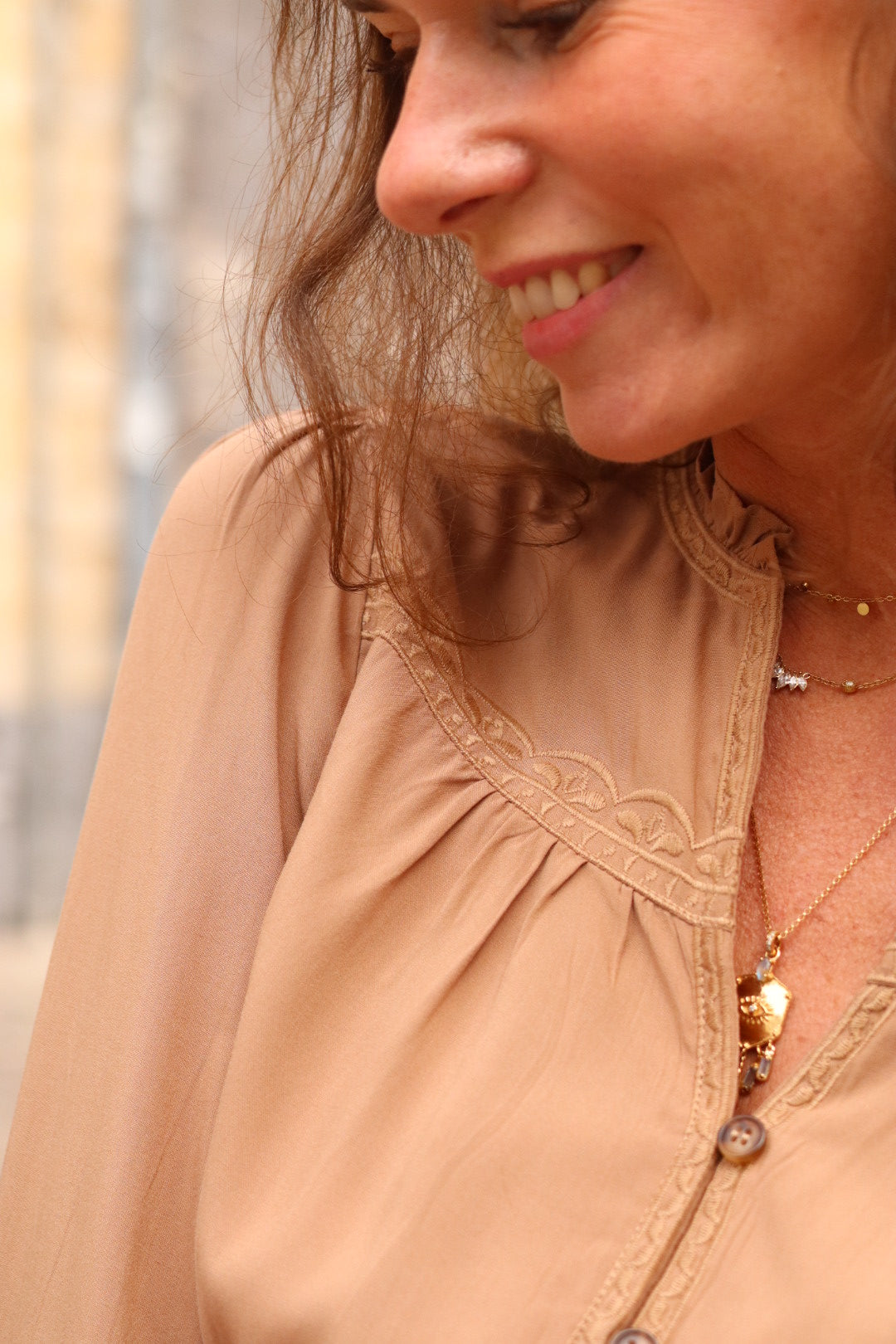 Blouse BOWEN beige