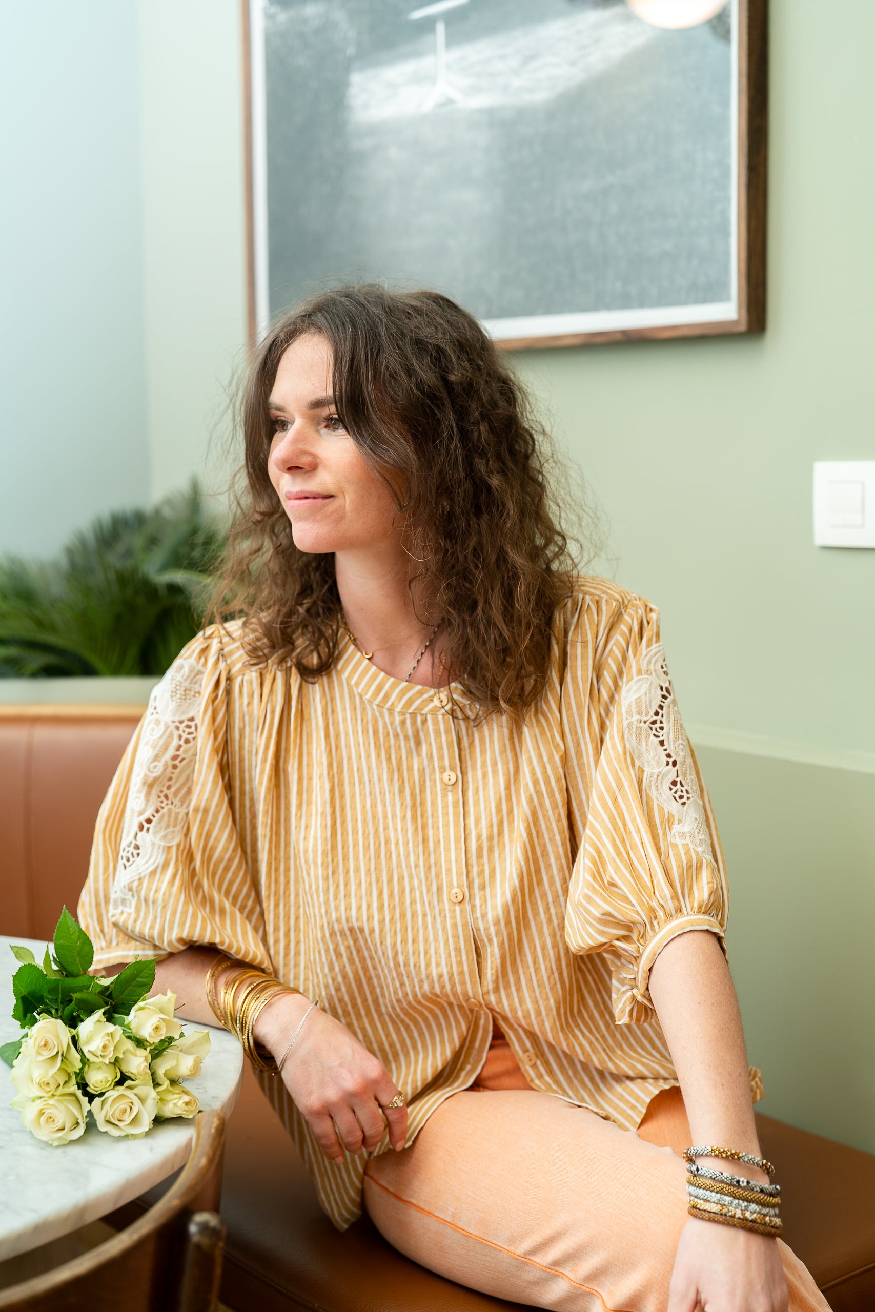 Blouse ADRIAN rayée