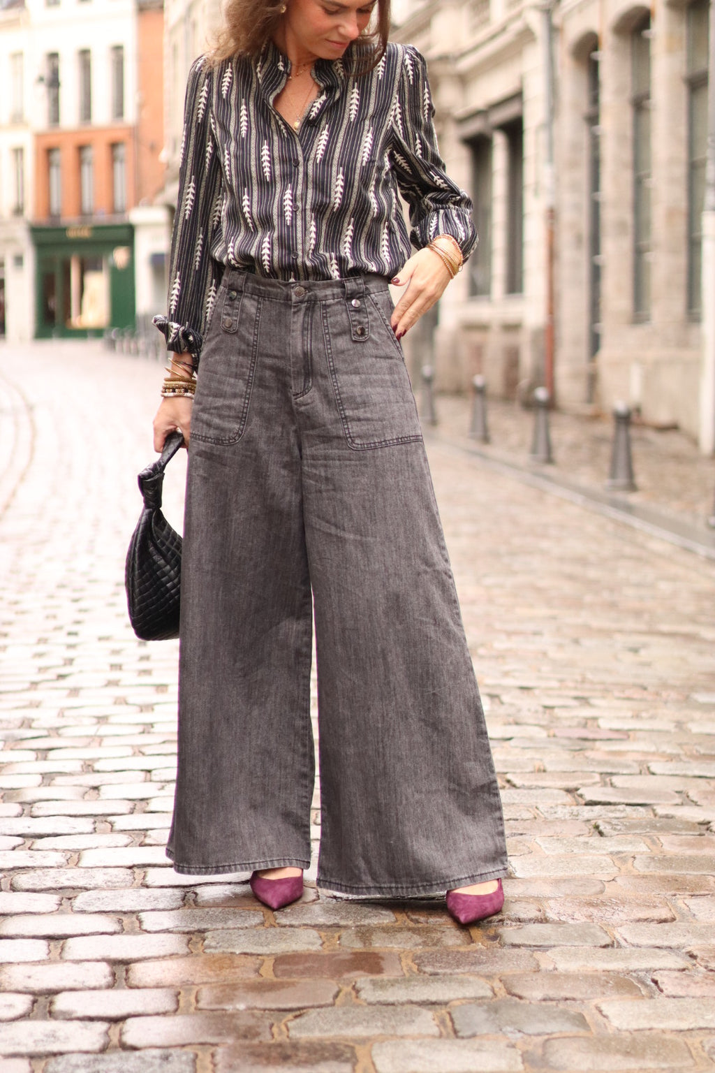 Pantalon IRENE gris