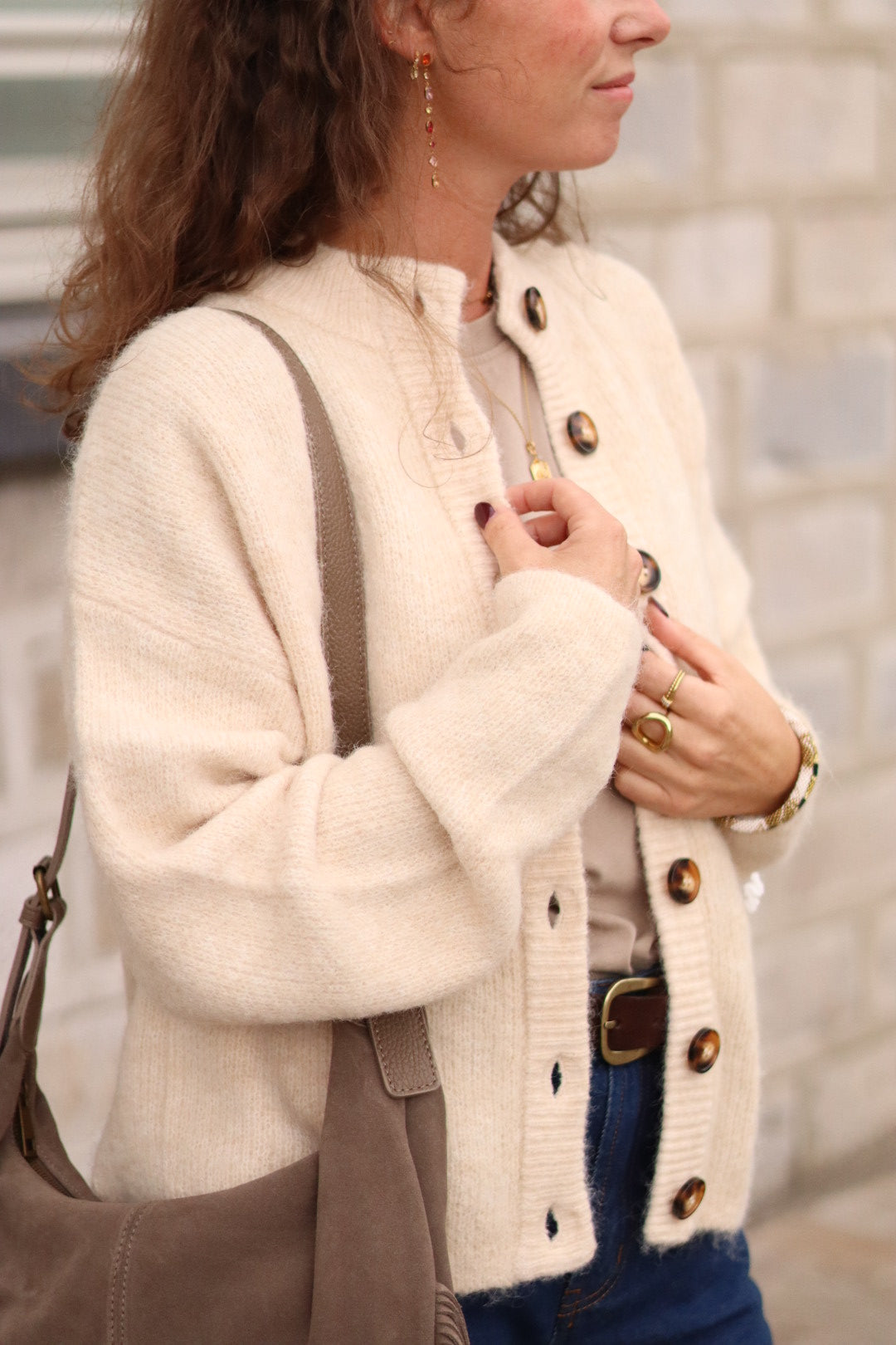 Cardigan MARLIN beige