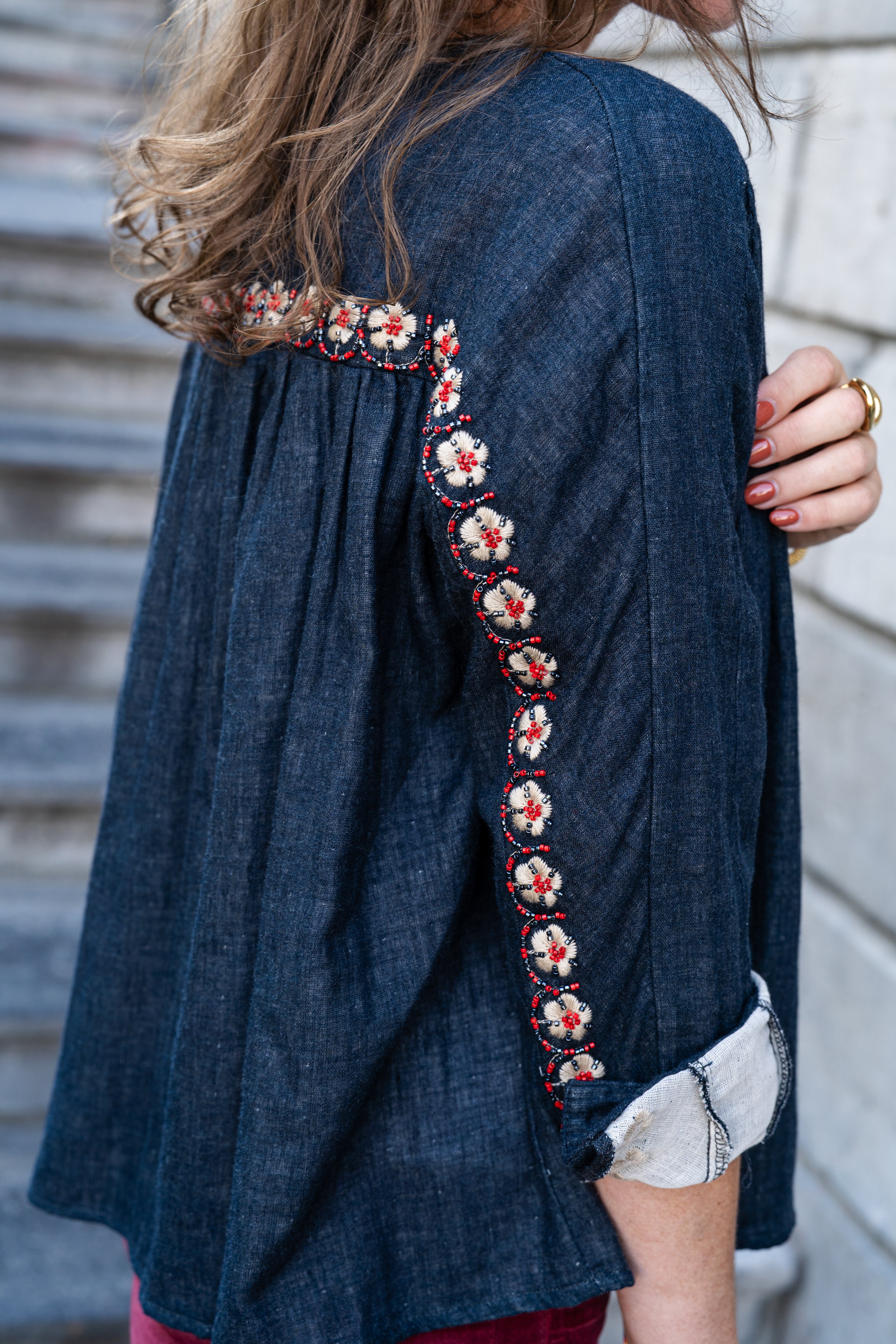 Blouse KRISTIN chambray