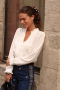 Blouse BOWEN blanc