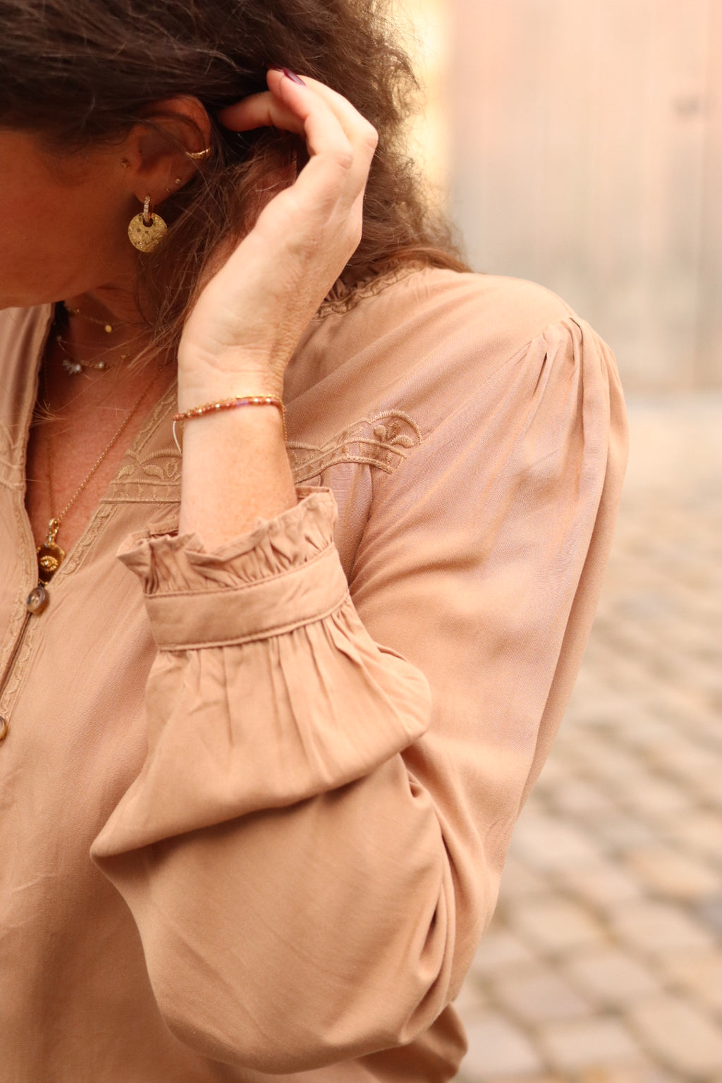 Blouse BOWEN beige