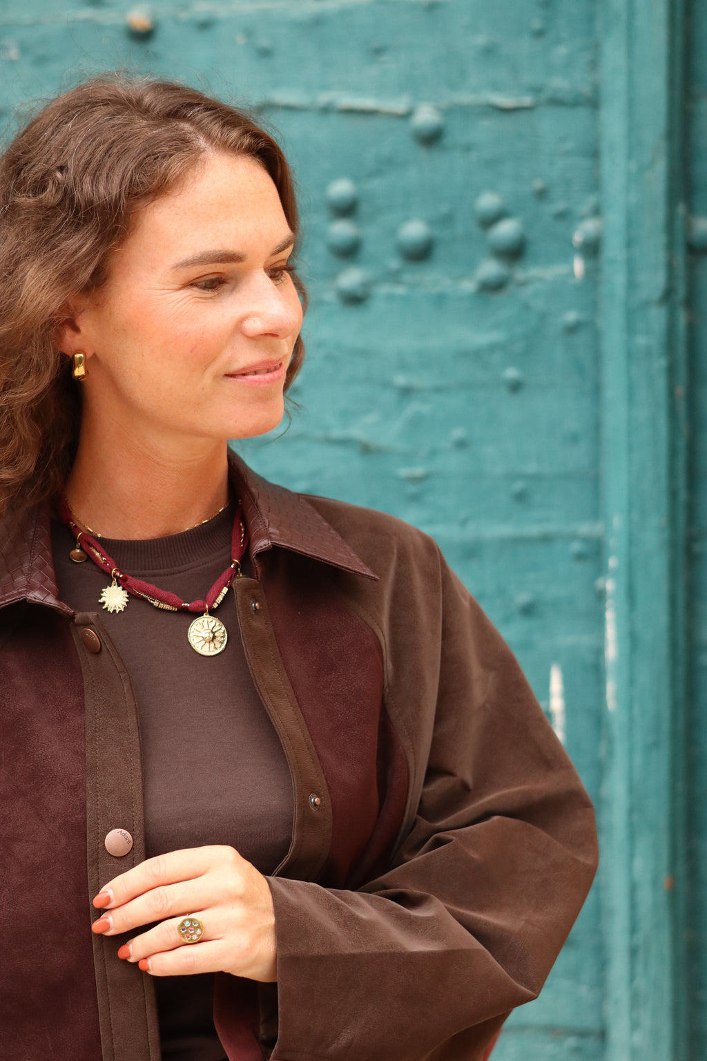 Veste LEANDRO bordeaux