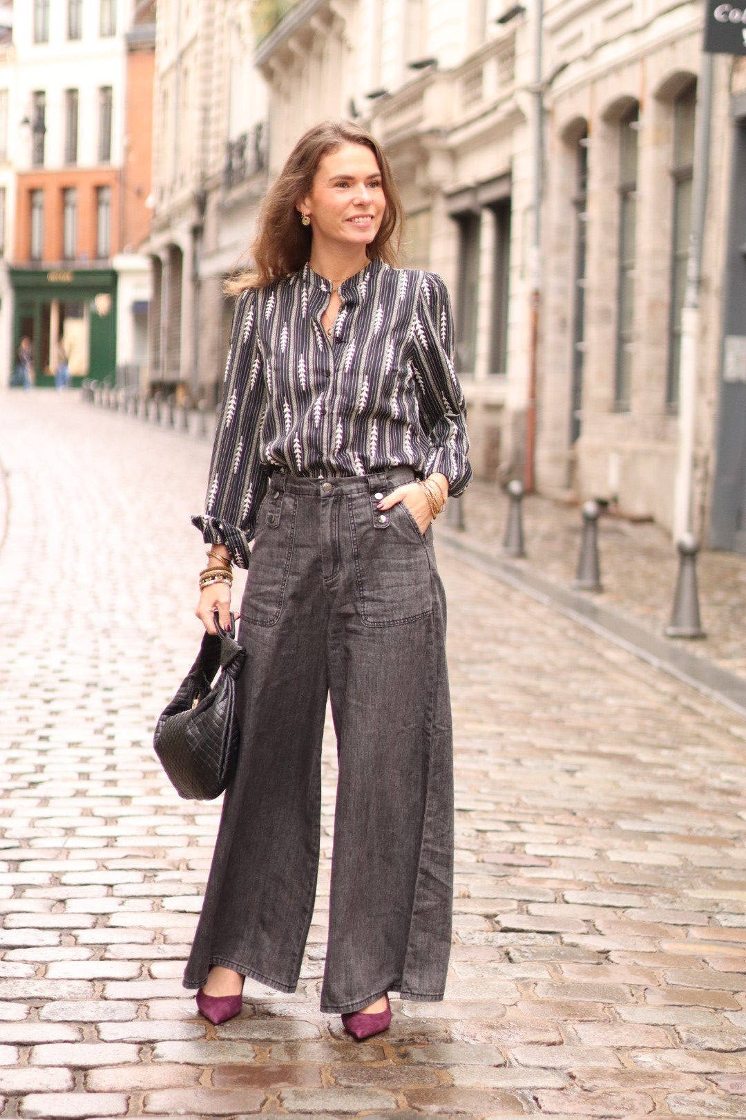 Pantalon IRENE gris