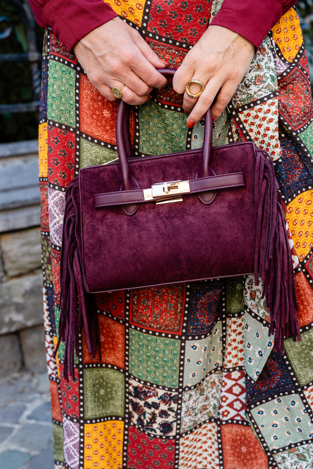 Sac LEANDRE bordeaux