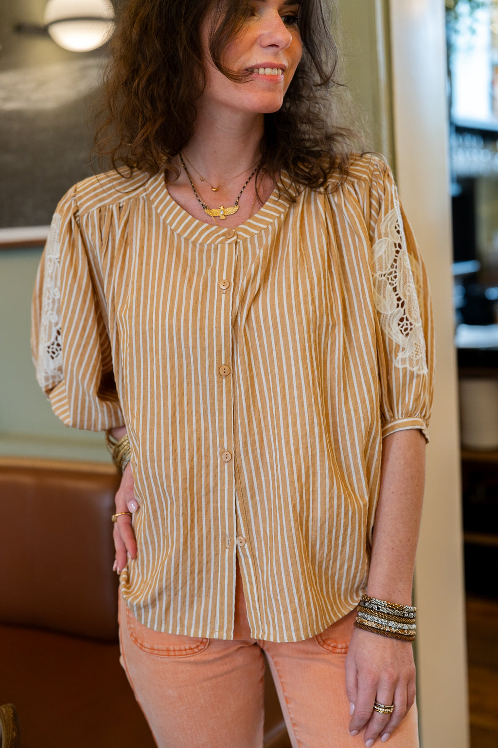 Blouse ADRIAN rayée