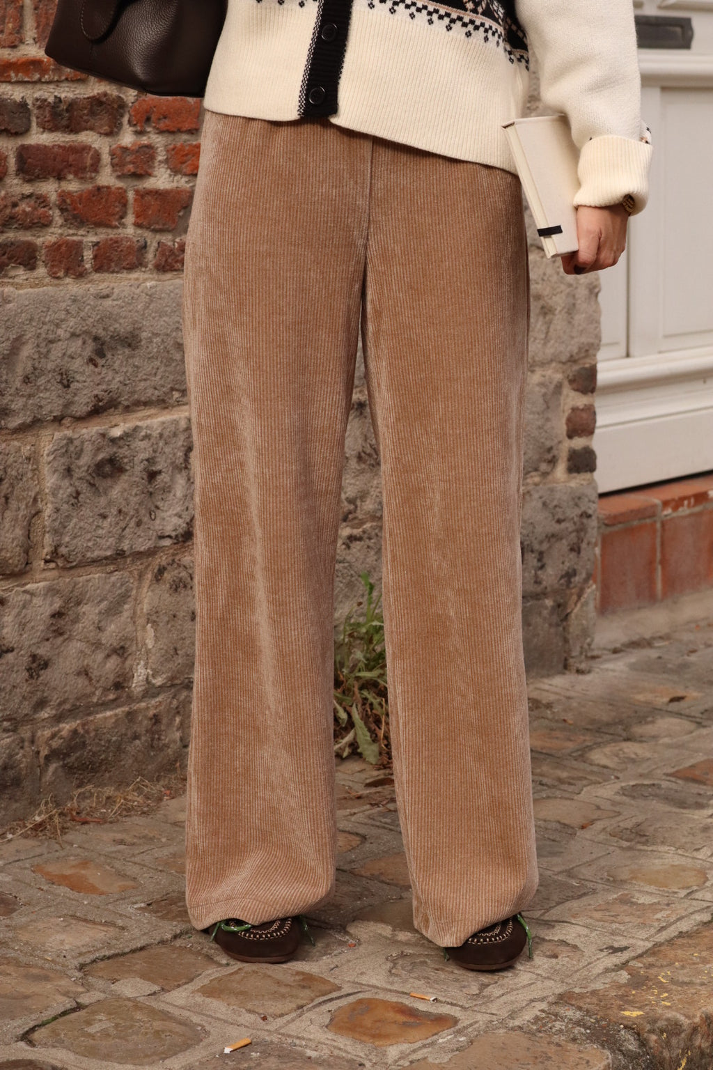 Pantalon COLA Noisette
