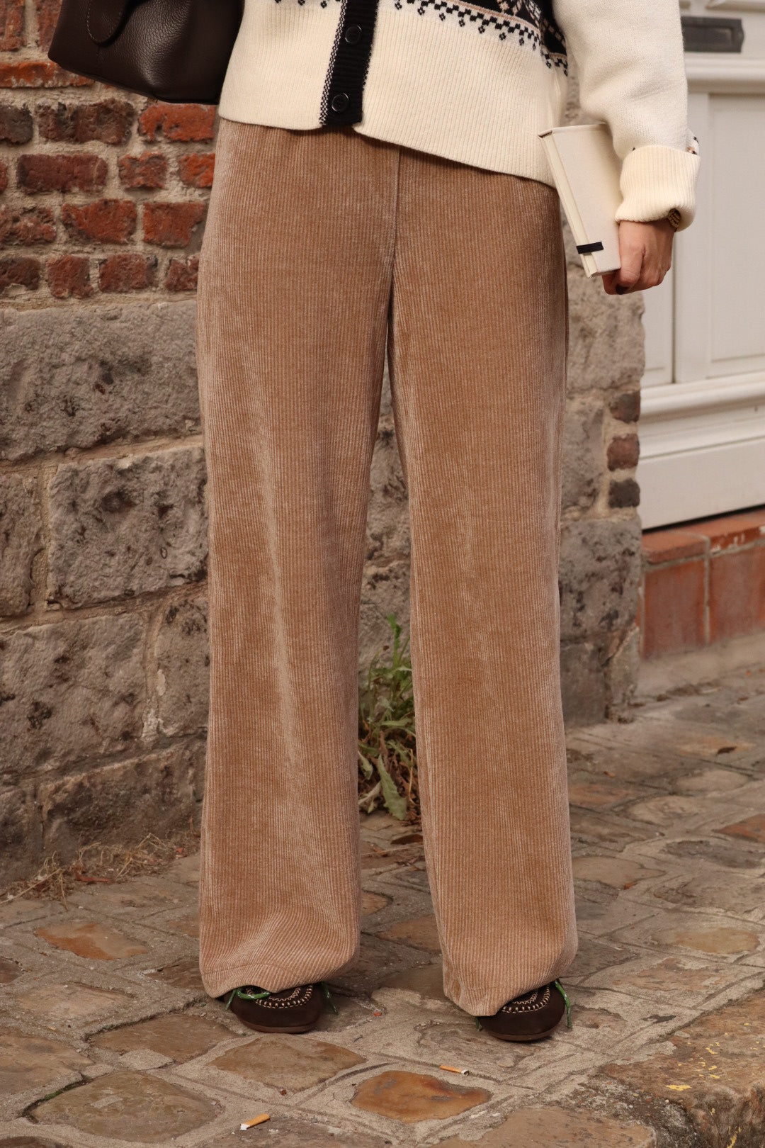 Pantalon COLA Noisette