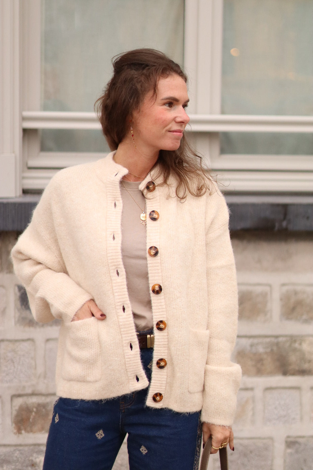 Cardigan MARLIN beige