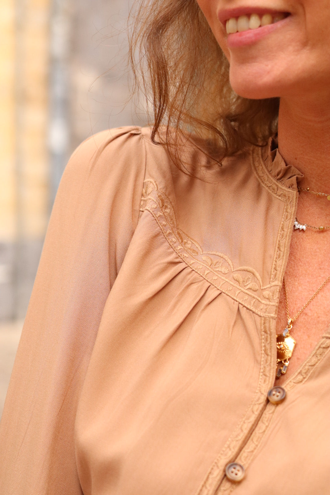 Blouse BOWEN beige