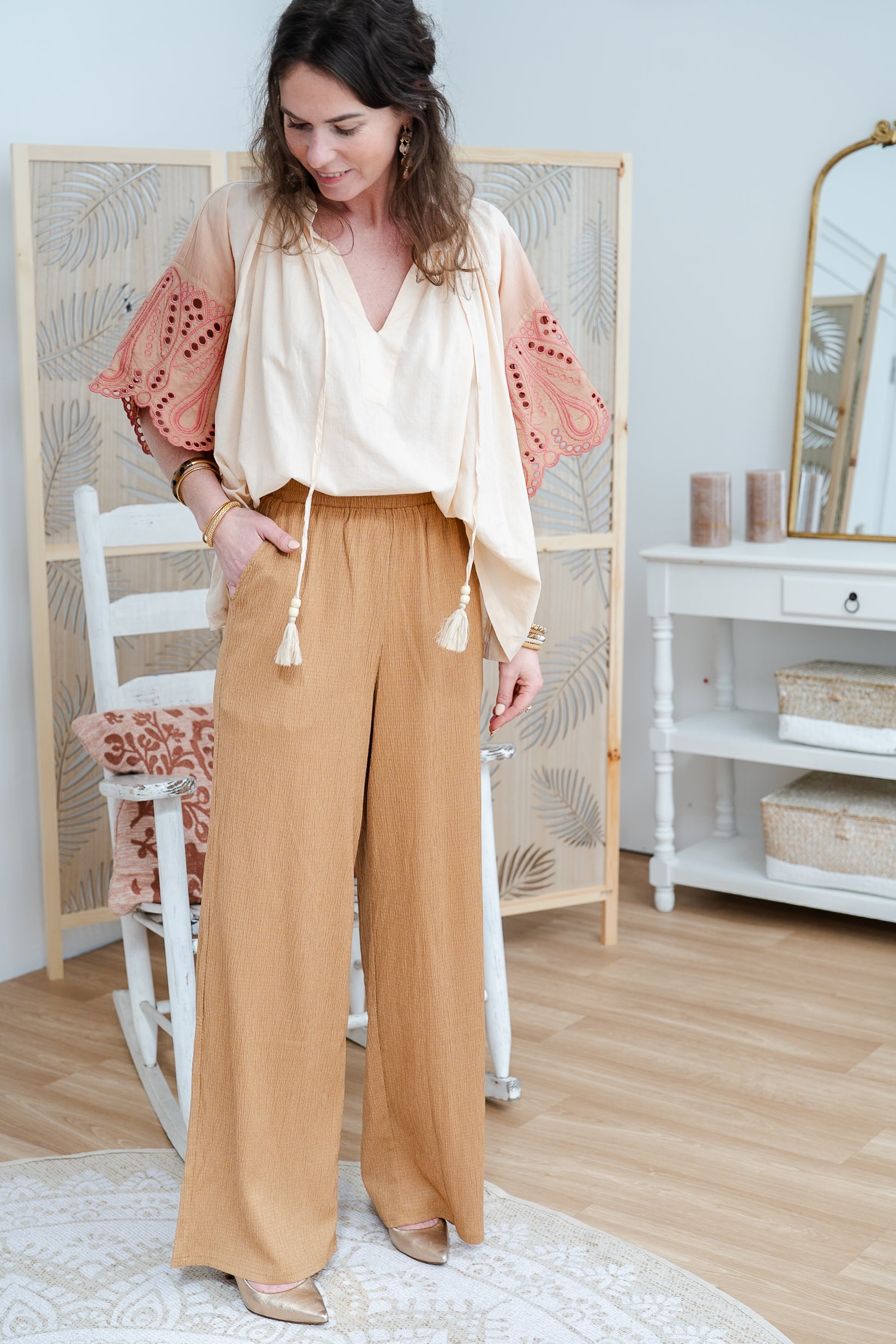 Blouse Lyma Tie and Die