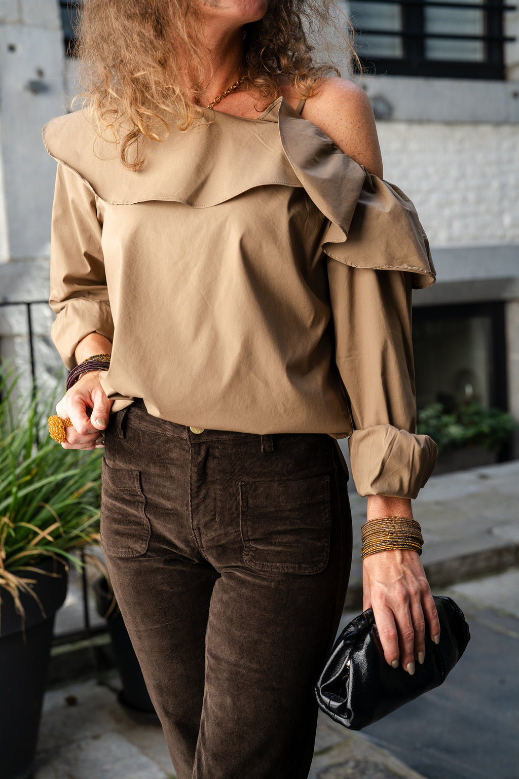 Blouse HORTENSE noix