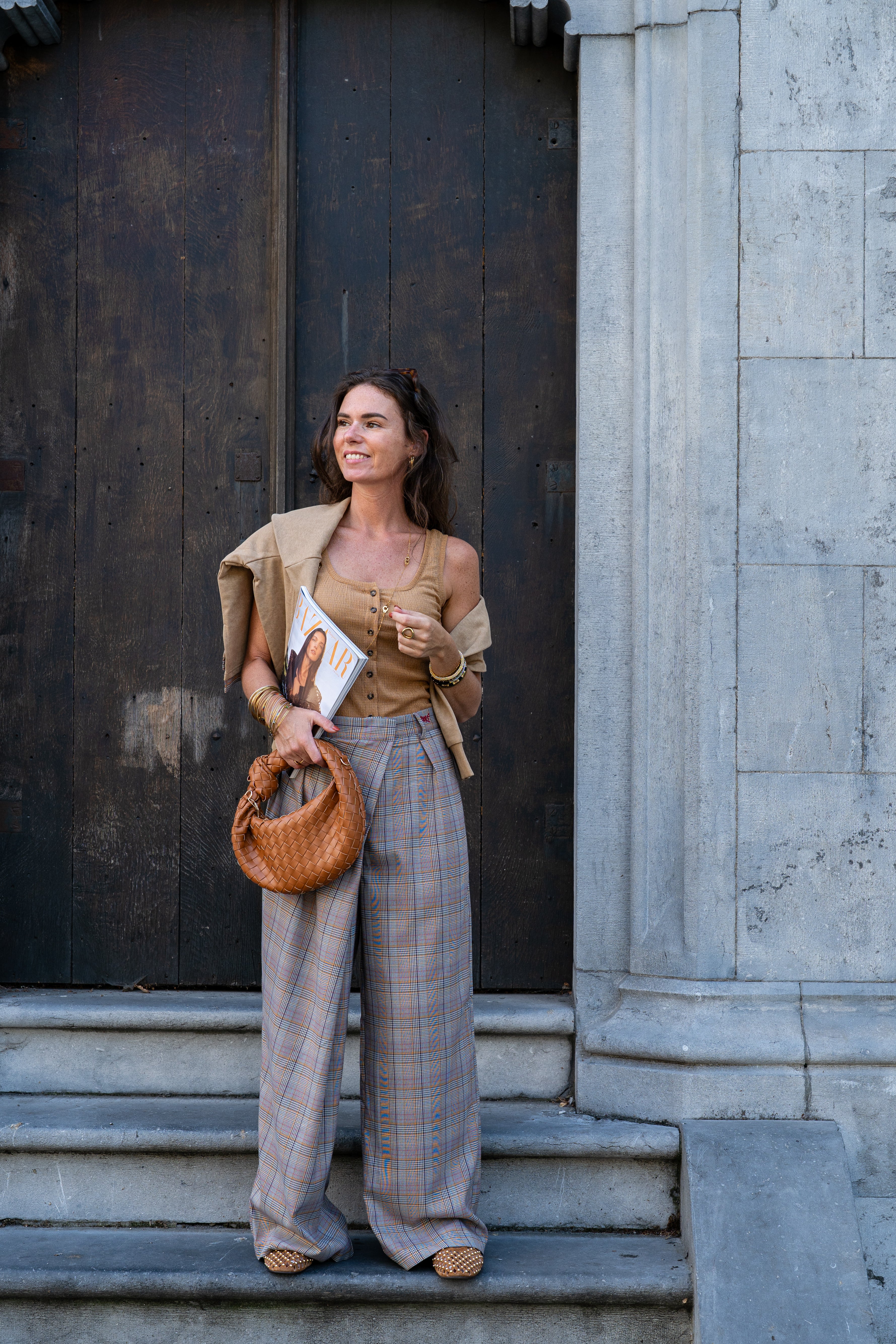 Pantalon LUDIVINE prince de Galles