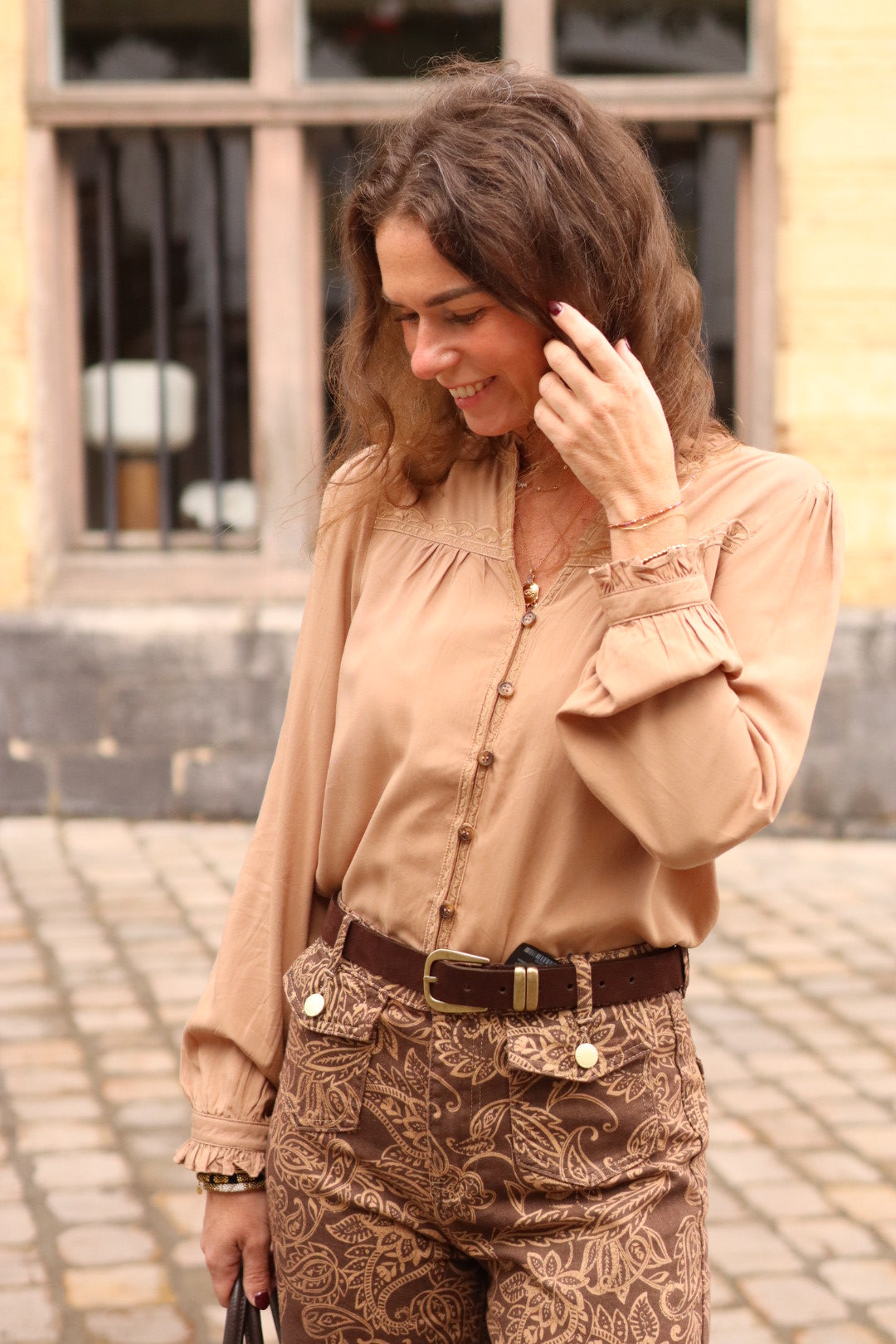 Blouse BOWEN beige