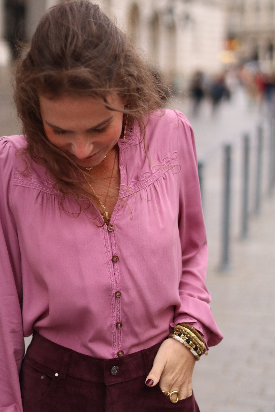 Blouse BOWEN rose