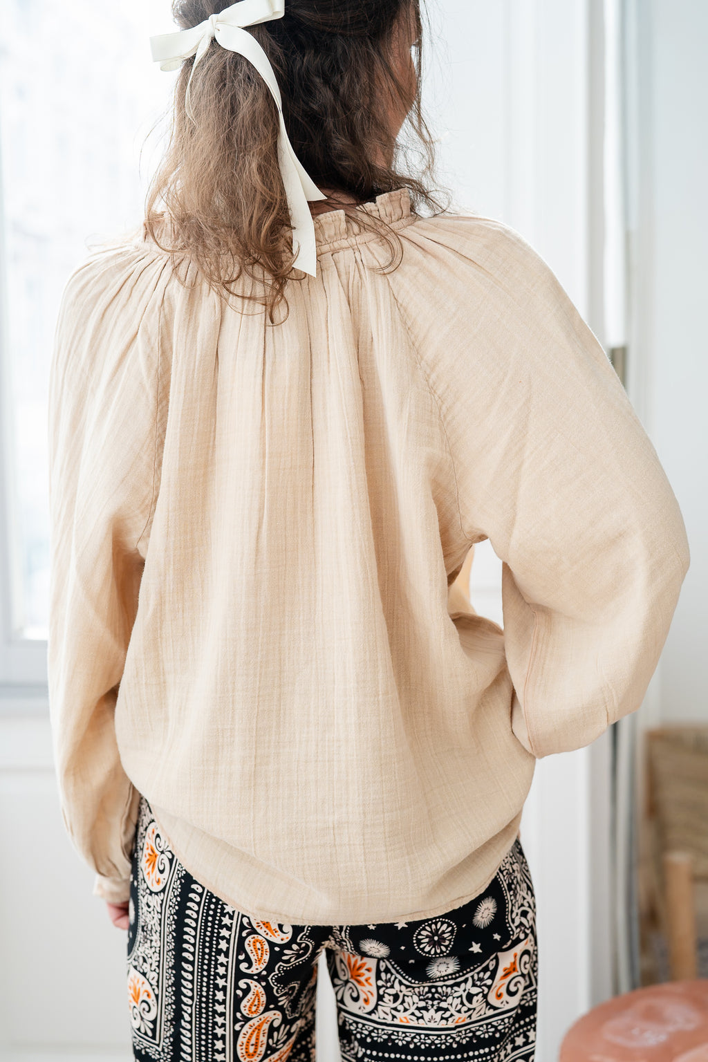 Blouse BRISKA beige