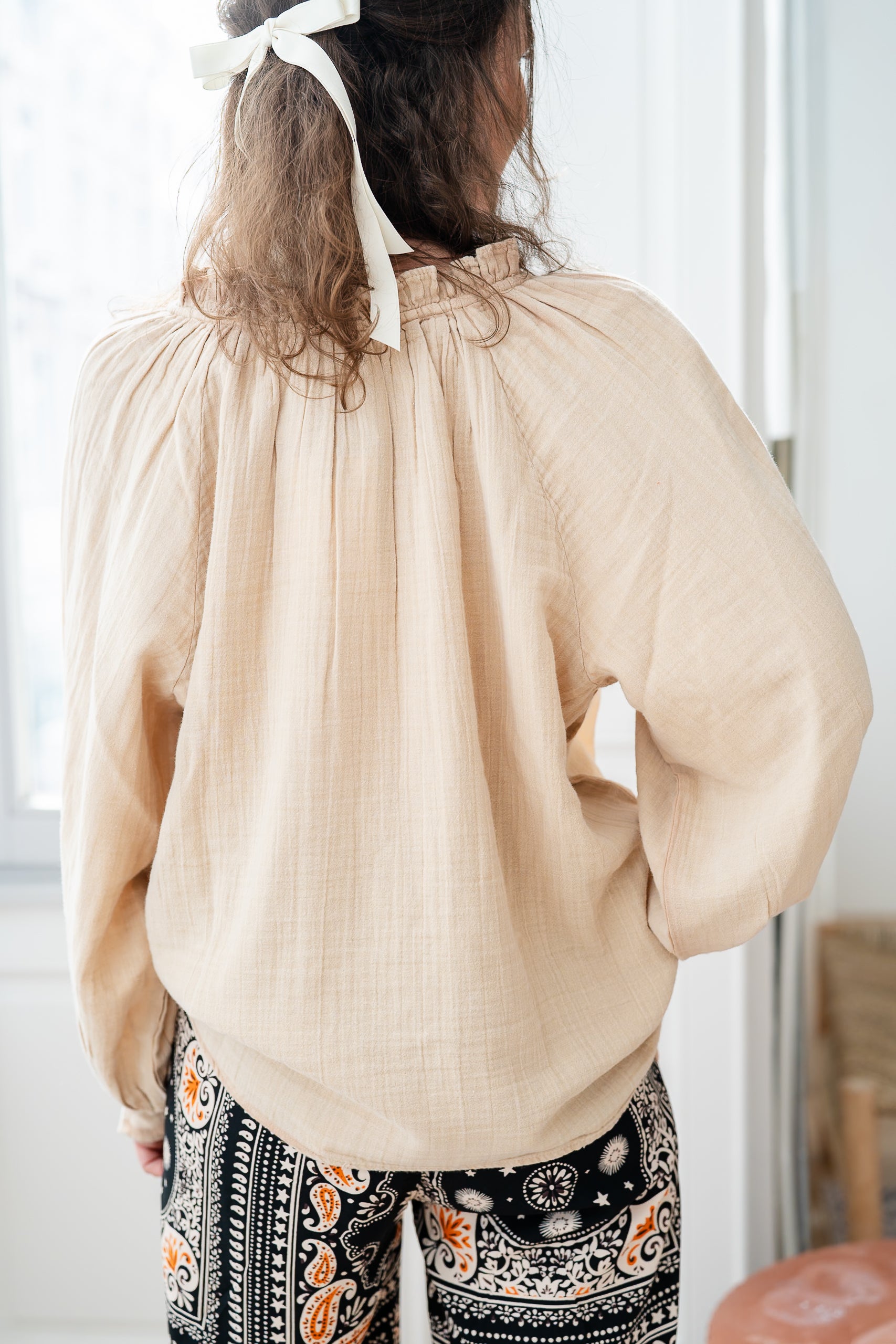 Blouse BRISKA beige