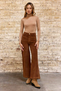 Pantalon ATHLANTY  en velours camel