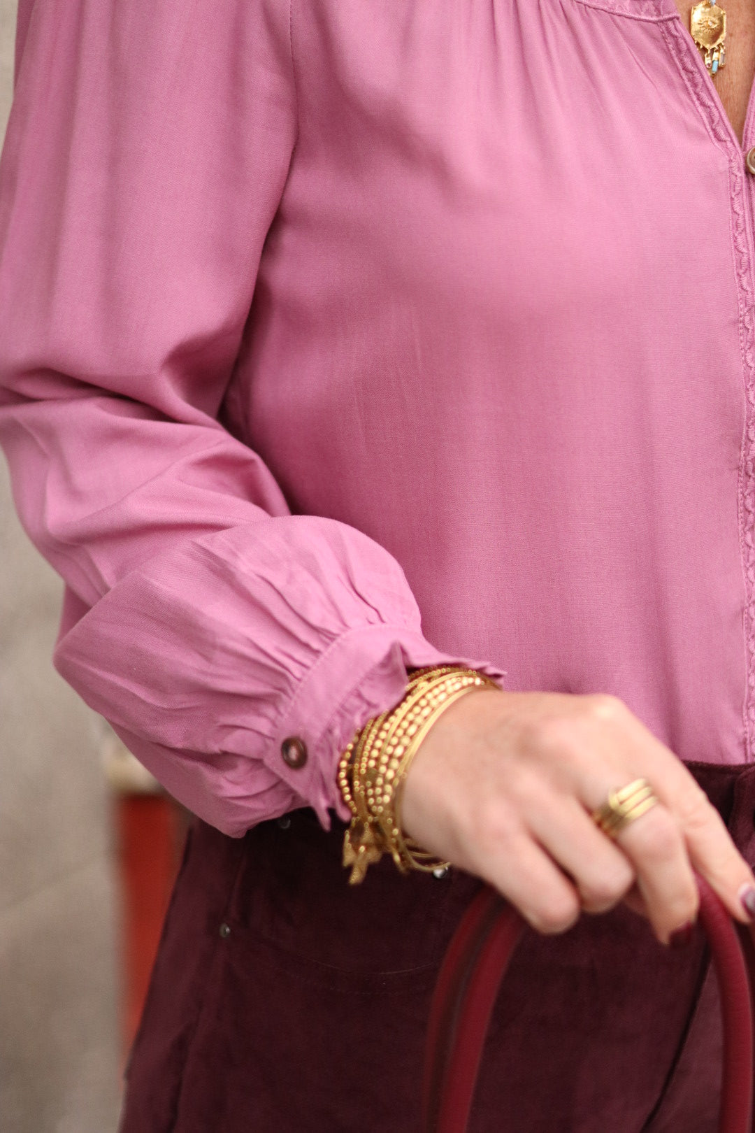 Blouse BOWEN rose