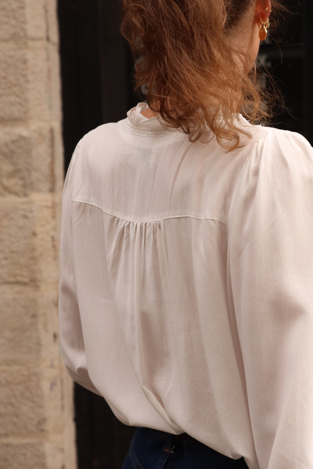 Blouse BOWEN blanc