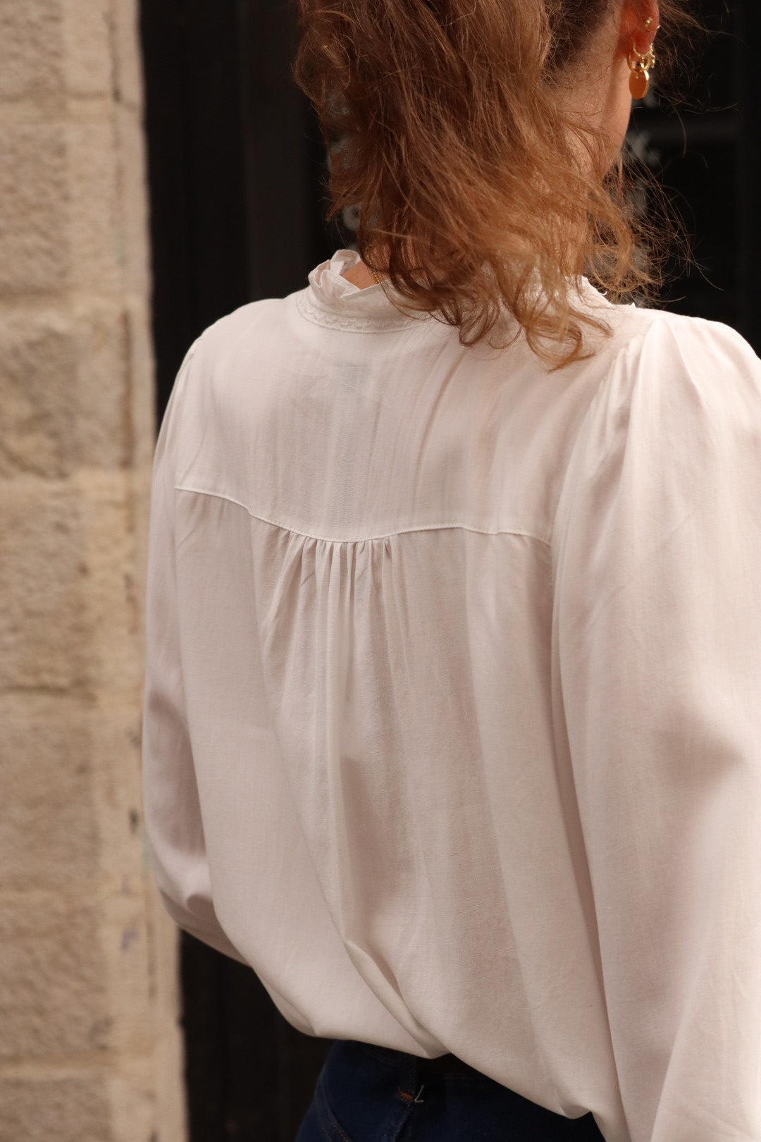 Blouse BOWEN blanc