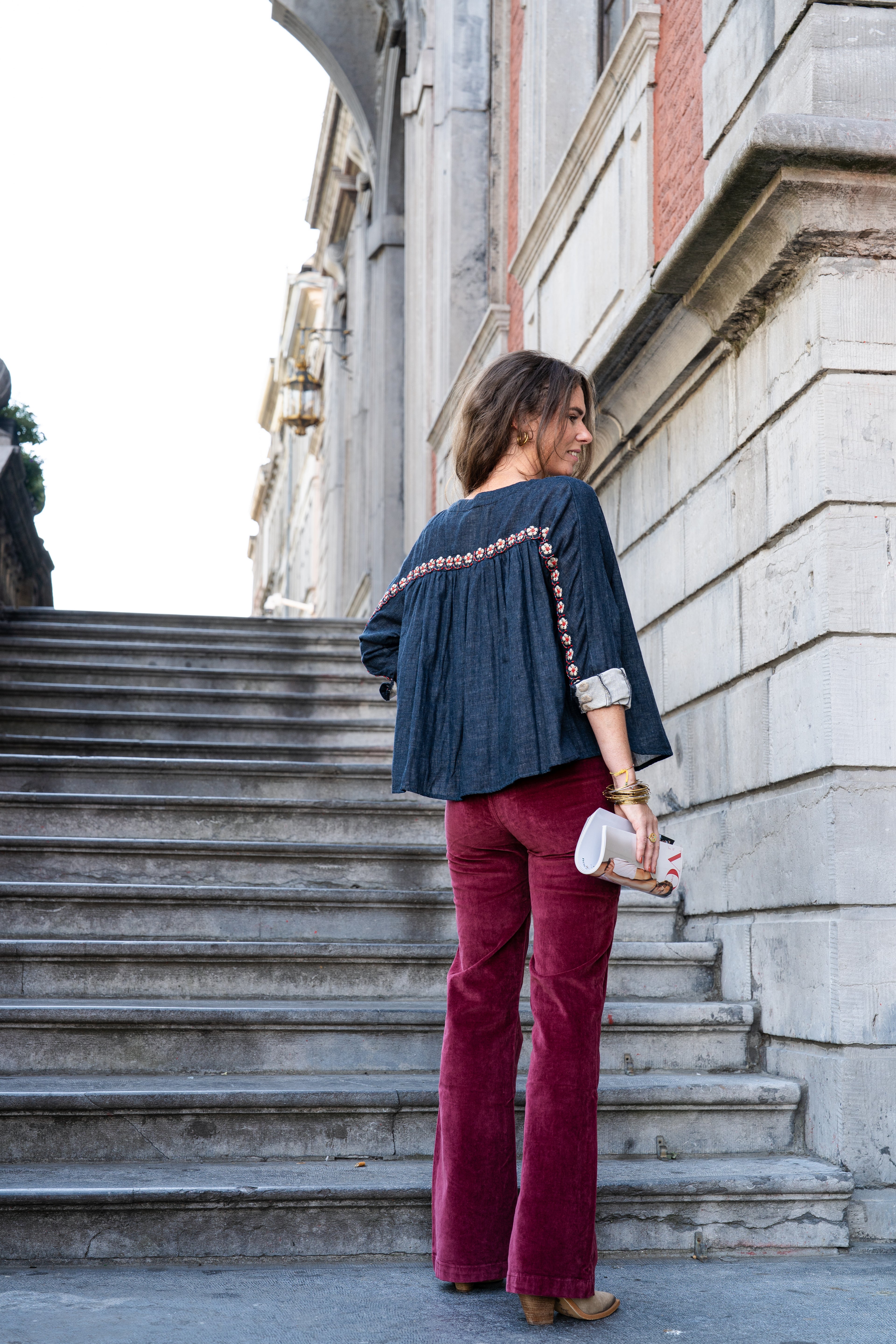 Blouse KRISTIN chambray