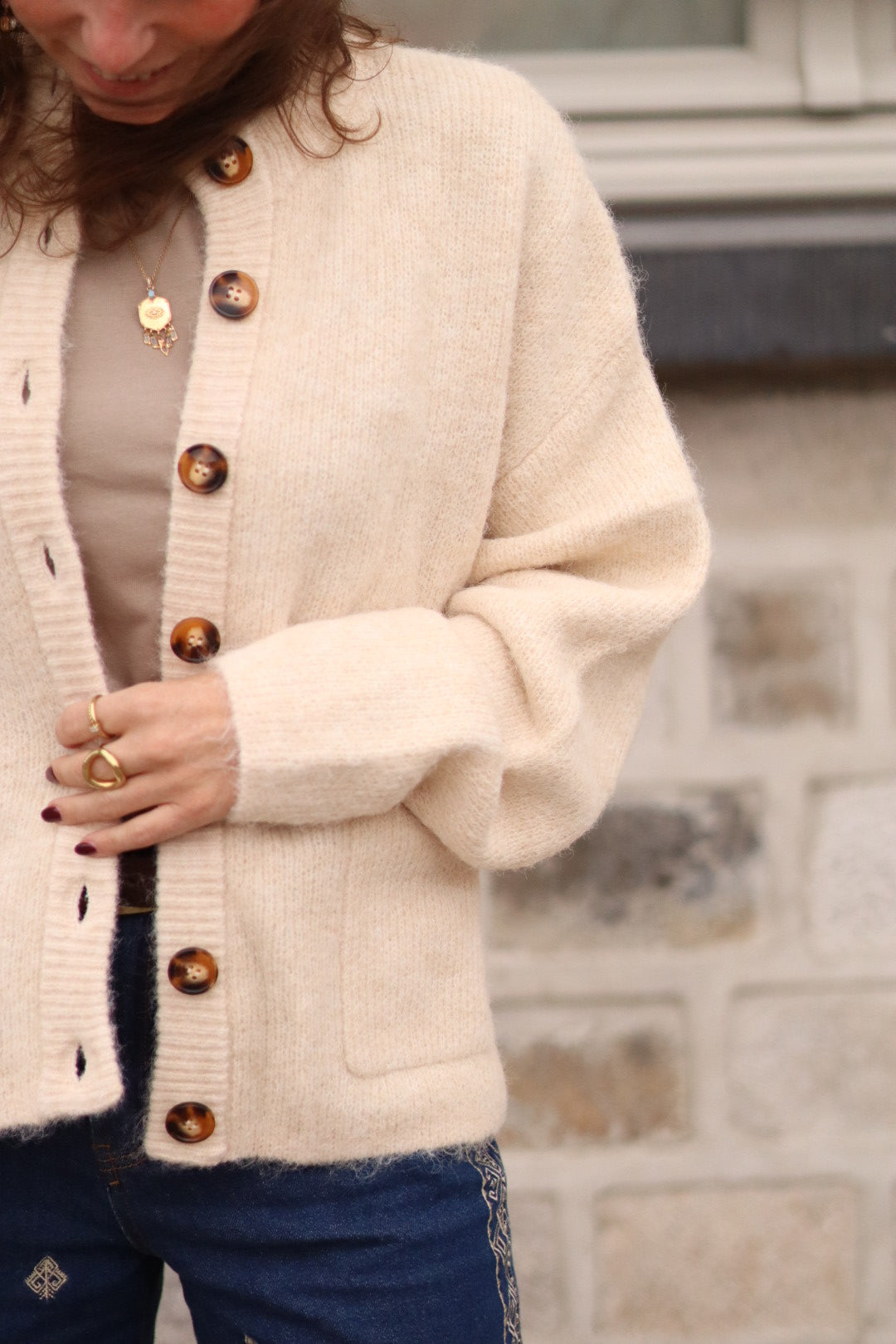Cardigan MARLIN beige