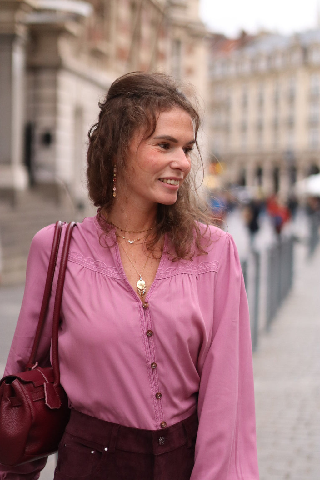 Blouse BOWEN rose