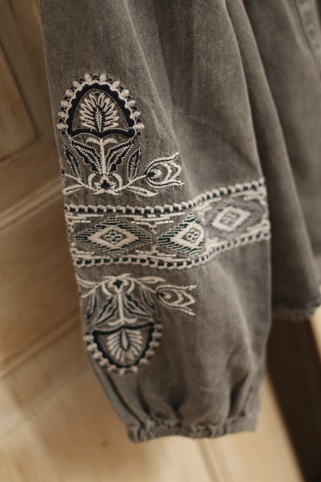 Chemise YAFFA en denim gris
