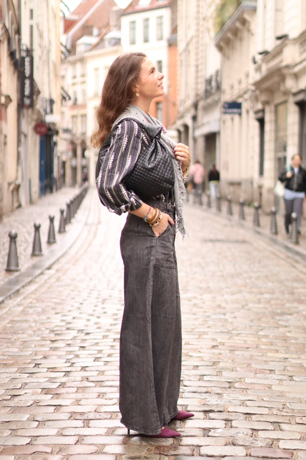Pantalon IRENE gris