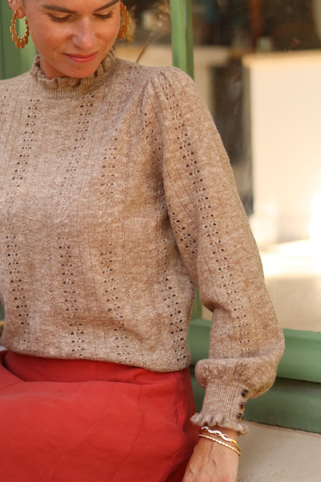 Pull MAXIME beige