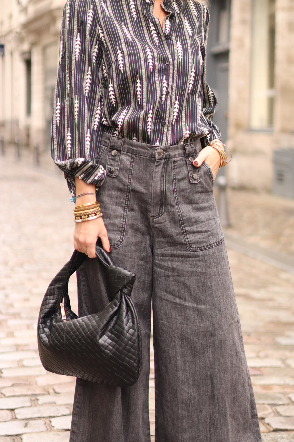 Pantalon IRENE gris