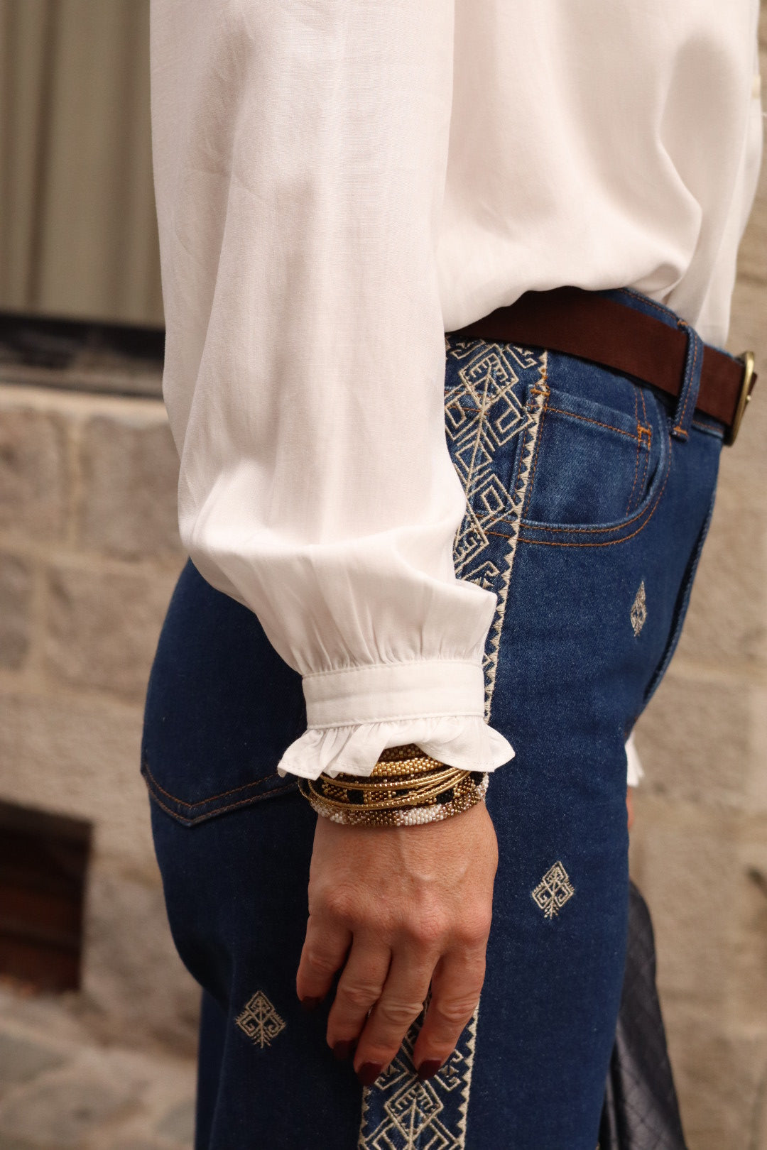 Blouse BOWEN blanc