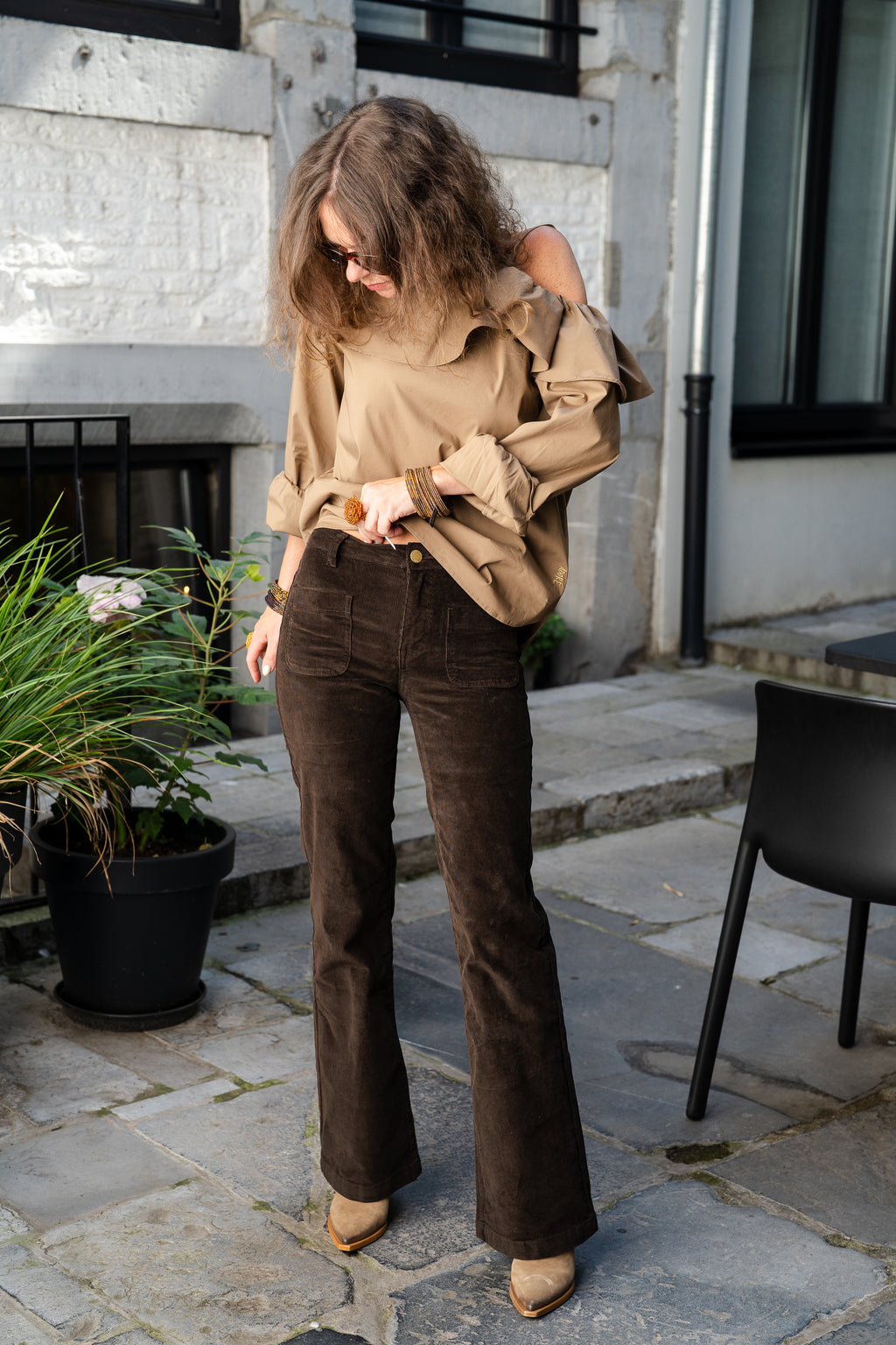 Blouse HORTENSE noix