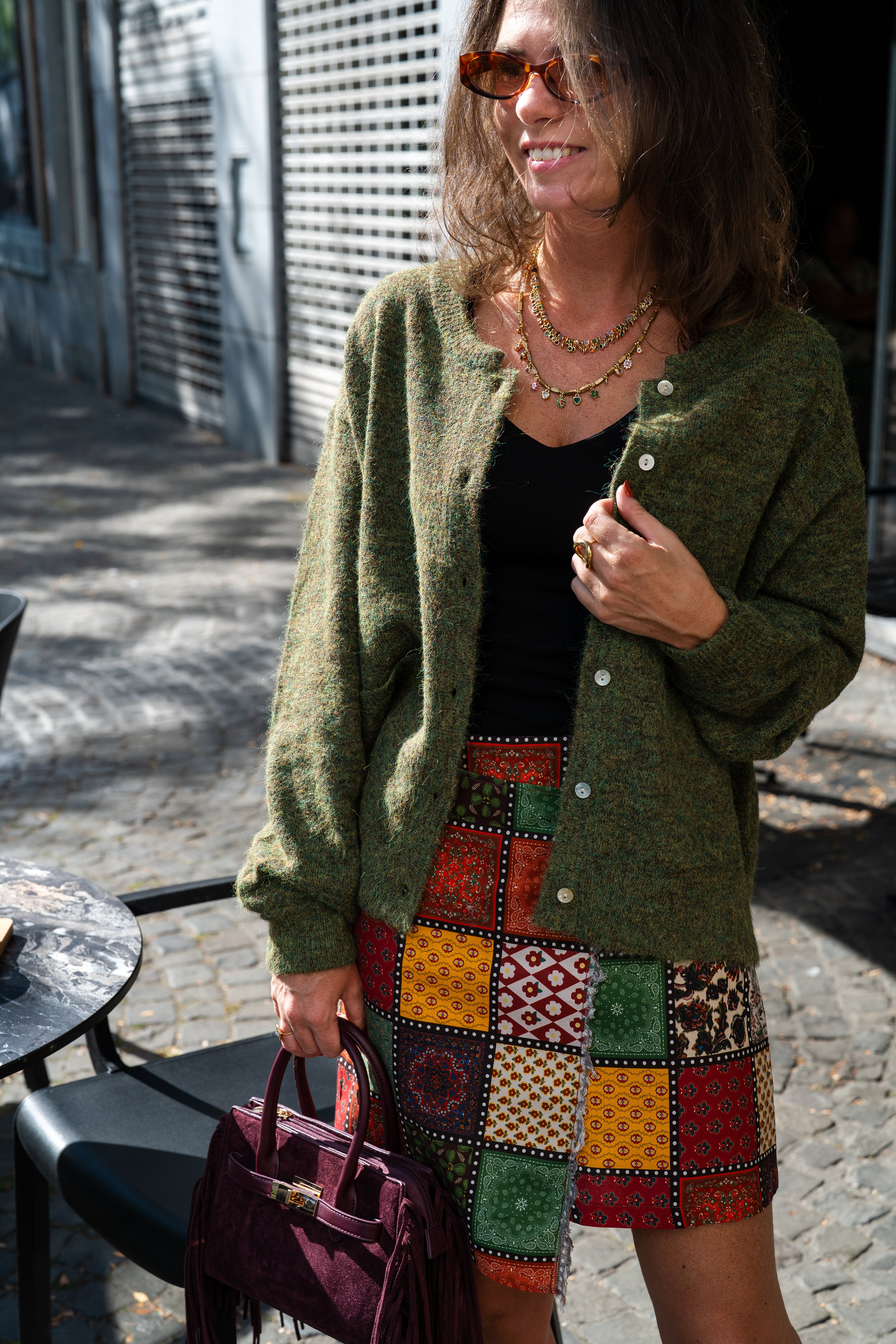 Cardigan JUJU mousse