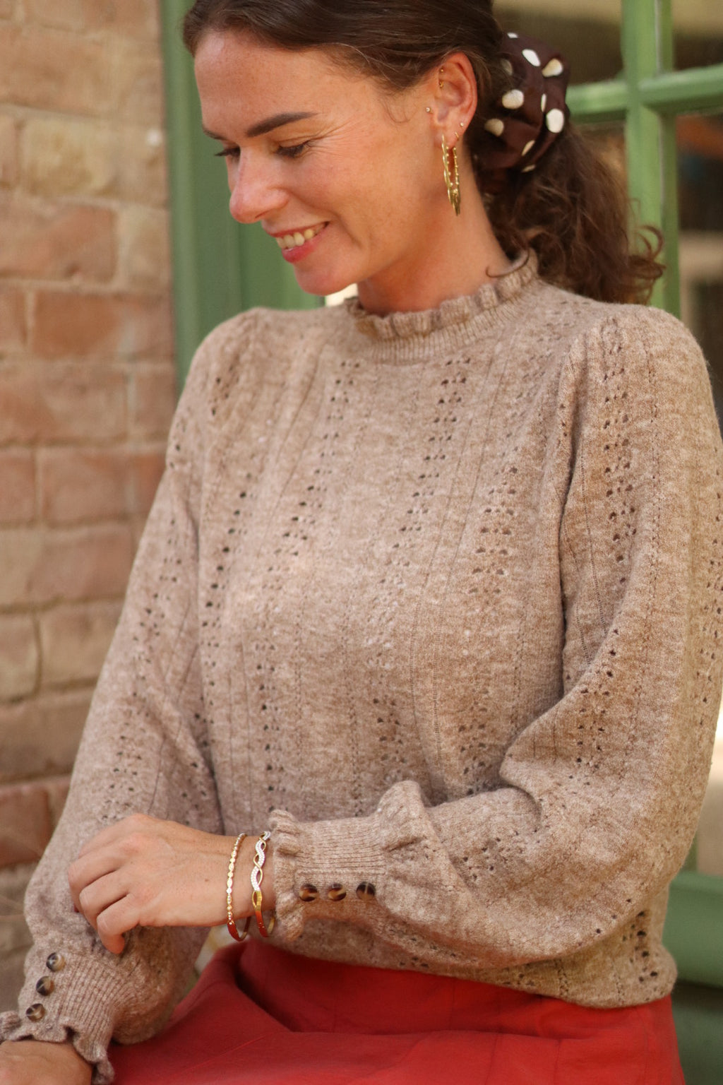 Pull MAXIME beige