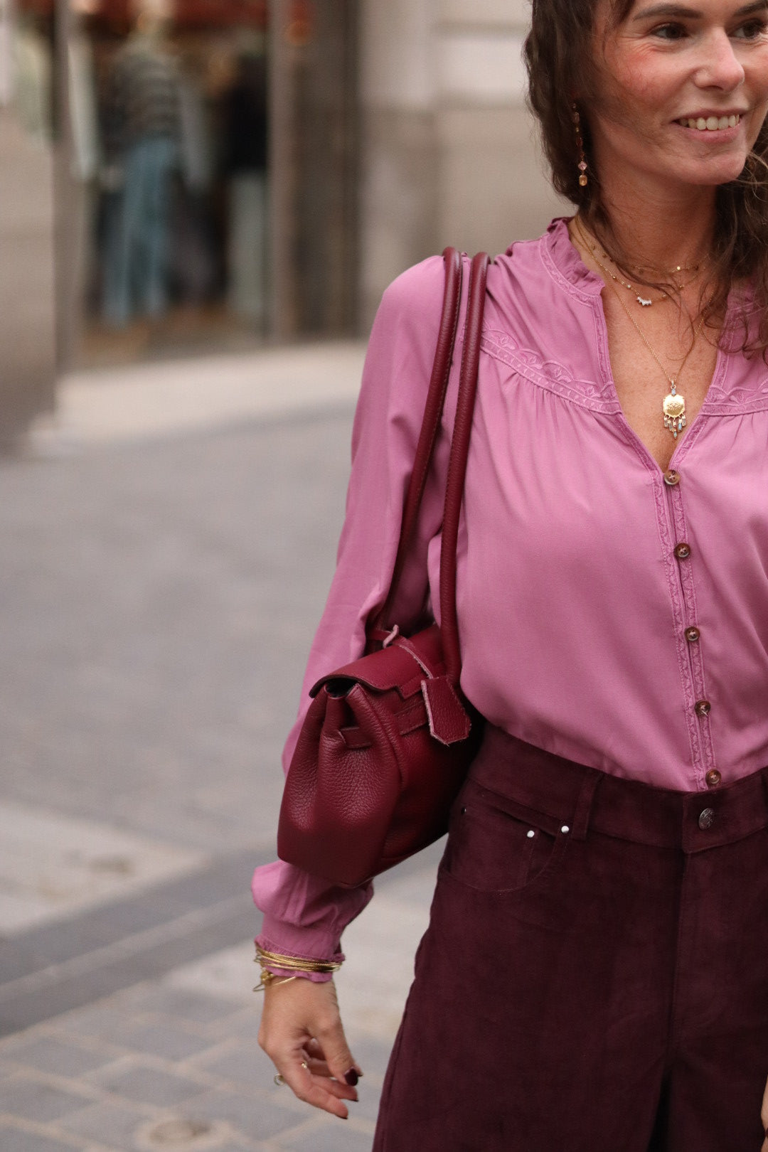 Blouse BOWEN rose