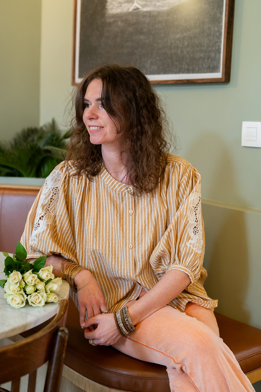 Blouse ADRIAN rayée