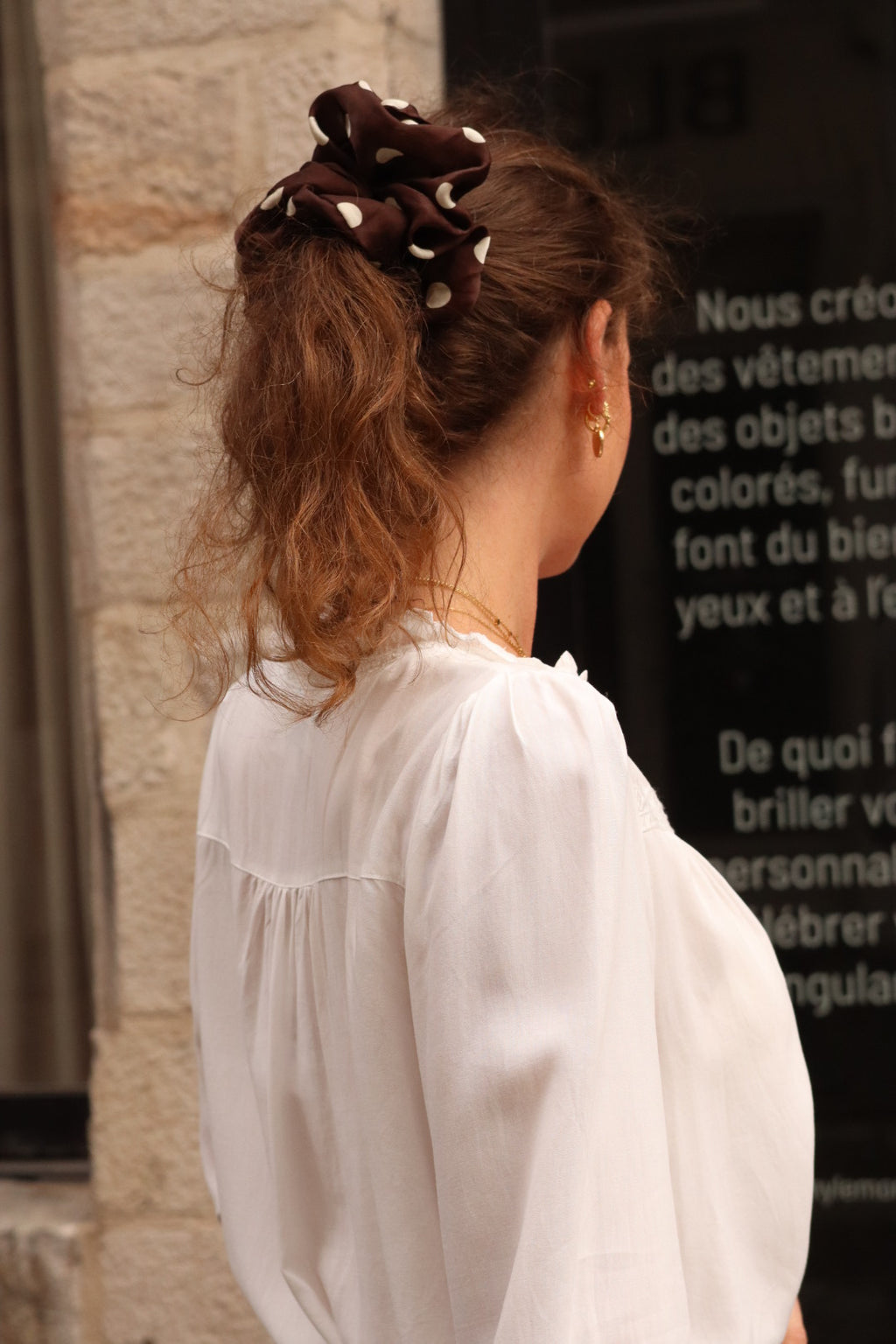 Blouse BOWEN blanc