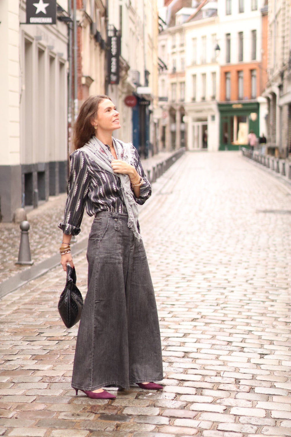Pantalon IRENE gris
