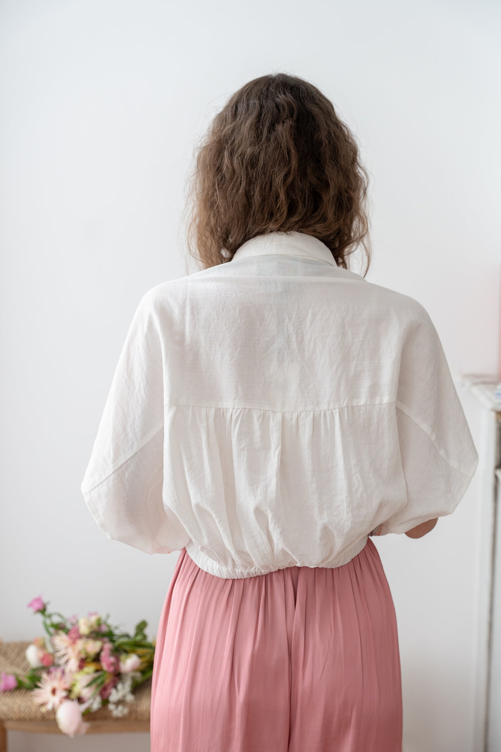 Chemise SERENA brodée