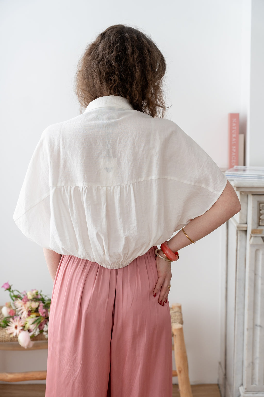 Chemise SERENA brodée