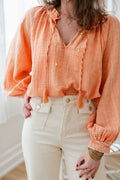 Blouse BRISKA orange