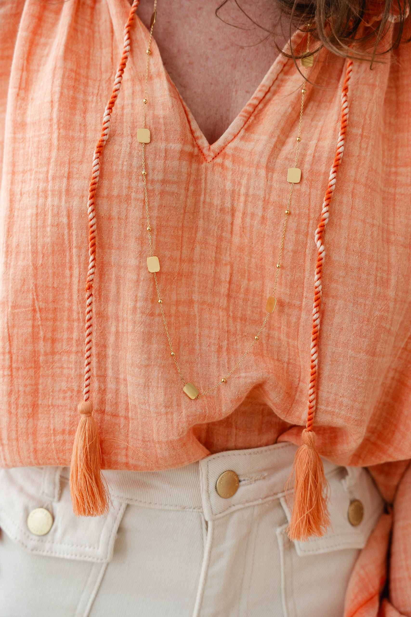 Blouse BRISKA orange